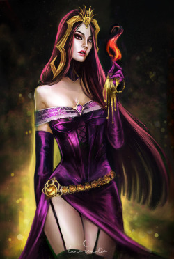 lunardays22:  Liliana Vess - Magic The Gathering. Printsssss and