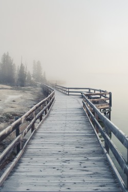 decepticun:  West Thumb Foot Bridge | by KVanEmburgh