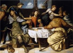 thesavagesgallery:  Tintoretto (1518-1594) TheSupper at Emmaus,