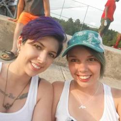 Waiting for the game to start⚾ #sisters #baseball #baseballgame