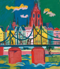 igormaglica:  Ernst Ludwig Kirchner (1880-1938), Frankfurt Cathedral,