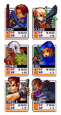 vgjunk:  Resident Evil art from SvC: Card Fighters’ Clash 2,