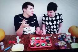 So, i paused a Dan and Phil video. Phil looks somewhat horrified