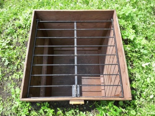 Prison Box in the outdoors.