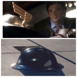 agent-of-chaos28:  Jay Garrick’s helmet seen on Smallville