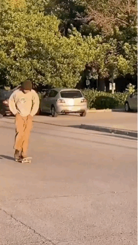 googifs:  Skateboarding over a Jersey barrier