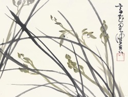 insipit:  Chen Peiqiu (陳佩秋) (1922, China) Flower paintings