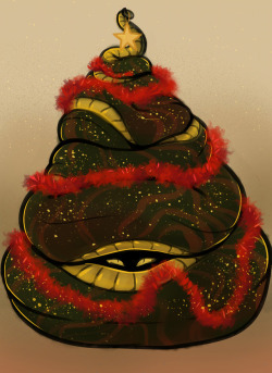 scales-and-spirals:  Really dumb and quick thing for the holidays-