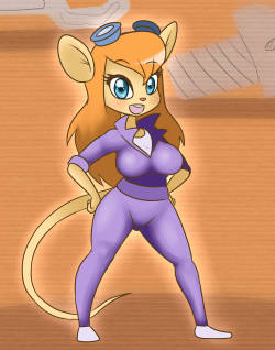 asknikoh:Gadget Hackwrench from Chip ‘n Dale Rescue RangersI