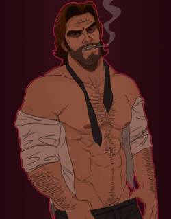 sarah-borrows:  Episode 2! Have a Bigby pinup! <3 