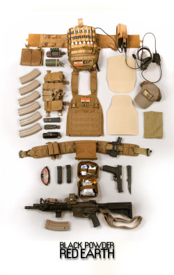 blackpowderredearth:  Cold Harbor Warfighter Package - Exploded