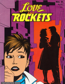 Love and Rockets No. 8 (Fantagraphics, 1984). Cover art by Jaime