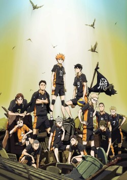 yoshi-x2:  Haikyuu!! Second Season new key visual. The new ED