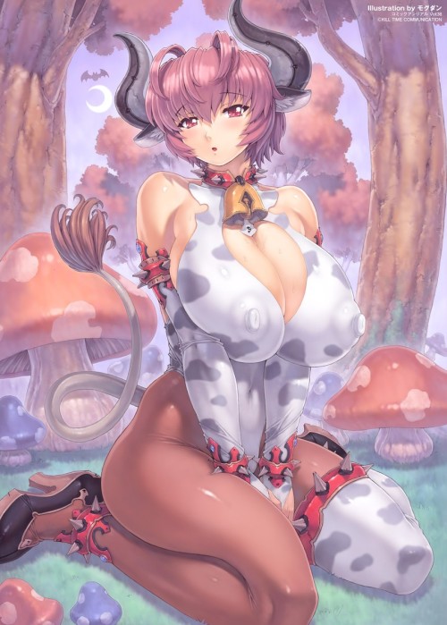 whataquestionableday:  hentaibeats:  Cow Girl Set! Click here for more hentai! Click here for the Tags page!Â  Feel free to request sets and send asks over!   Got milk? â™¡