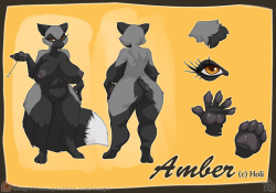 Amber Ref SheetCommissioned by SirHoli ——— Check my PATREON