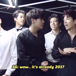 kimsungcutie:making fun of sunggyu’s age ☆ 7th year into