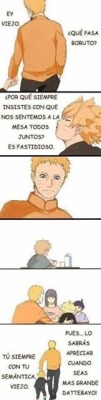 hermiblack:  My feelings !!!!!  1.-Boruto: hey old Naruto: yes