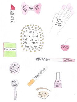 animeshaven: little illustrations of some quotes said by Lolita