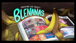 Blenanas - title carddesigned by Patrick McHalepainted by Benjamin