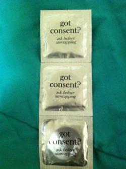 yall:  When they hand out condoms at college campuses they should