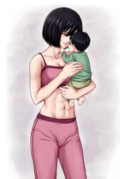 daydream24-7:  Badass Mommy Mikasa is here everyone !  I did