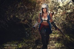 sexycosplaygirlsuk:  Cosplayer: Jessica Nigri Fan Page Character:
