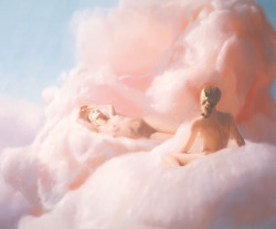 pervy-doll:  sleepylittlesheep:  detailedart:  Cotton Candy Clouds