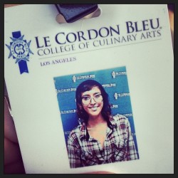 #schoolID #gimmeallthediscounts (at Le Cordon Bleu College of Culinary Arts in Los Angeles)