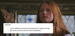 fuckyeahginevraweasley:  Ginny Weasley + text posts