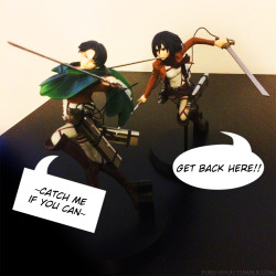  RivaMika Figurine Theater: Chasing (Sassy) Heichou  So these