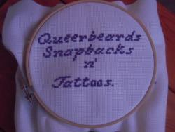 queerbeards-snapbacks-n-tattoos:  Some subversive cross-stitching