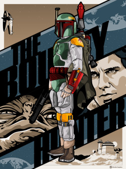 tiefighters:  Boba Fett - The Bounty Hunter Created by Salvador