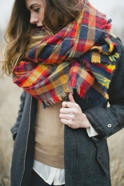 tbdressfashion:  TBdress fashion plaid hot selling scarf TBdress