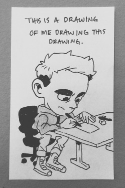 yesthisisaaron:  ARTIST ASK RESPONSE #14A drawing of how I look