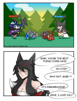 ask-ahri-sempai: ask-ahri-sempai:  “Awww…now this is a better
