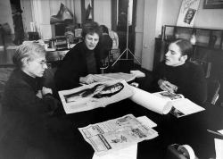 teenyboppersuperstar:  Andy Warhol, Paul Morrissey and Joe Dallesandro