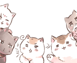 transparentalia:  Transparent Neko for your blog (and edits)!