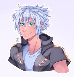 prllnce:  riku bust commission!!  | ko-fi | patreon | youtube