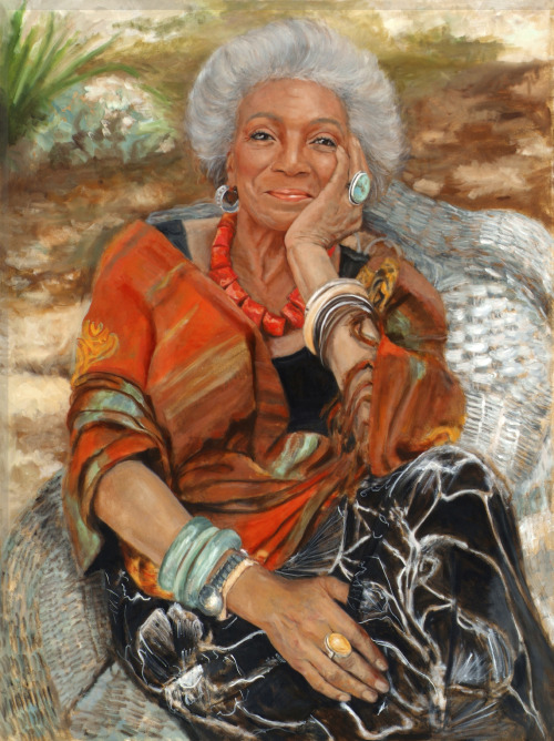 fyblackwomenart:  Nichelle Nichols by Robin DamoreRest in peace