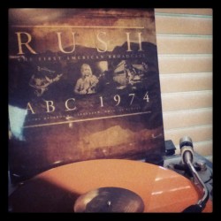 myvinylobsession:  Rush: The First American Broadcast - ABC 1974