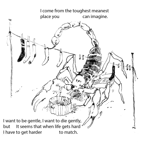 nutnoce:Chore Scorpion: I come from the toughest meanest place