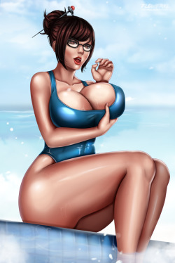 flowerxl1: Mei   NSFW version is available at my Patreon    My