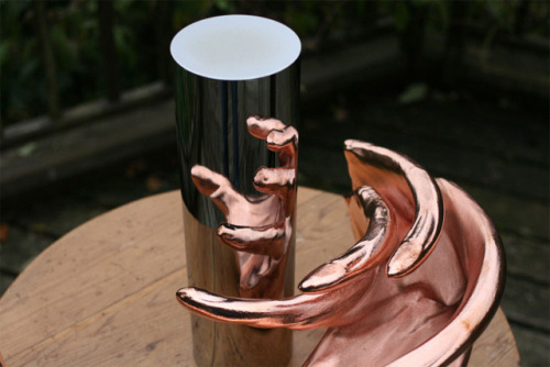 All optics are illusion (the skewed, anamorphic sculptures and engineered illusions of Jonty Hurwitz)