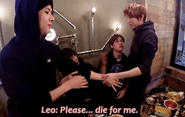 Imagine Leo asking you for a small favor