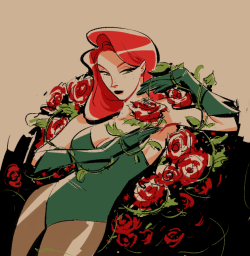 lingualpugilist:  here’s another doodle of poison ivy since