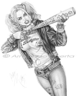 Harley Quinn Suicide Squad BADASS by Armando-Huerta 
