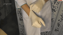naughty-doc:  Gloves are so important—the perfect indicator
