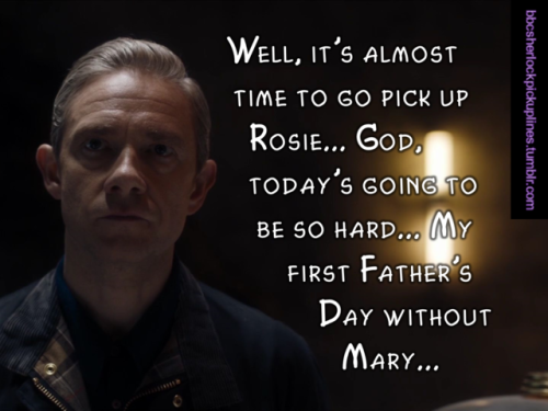 Sorry this one’s a little text-heavy. It’s a lot more fun to read if you imagine Daddy Holmes’s lines in a teenage girl voice.Happy Father’s Day to all who celebrate it! <3~ Froggy, your admin