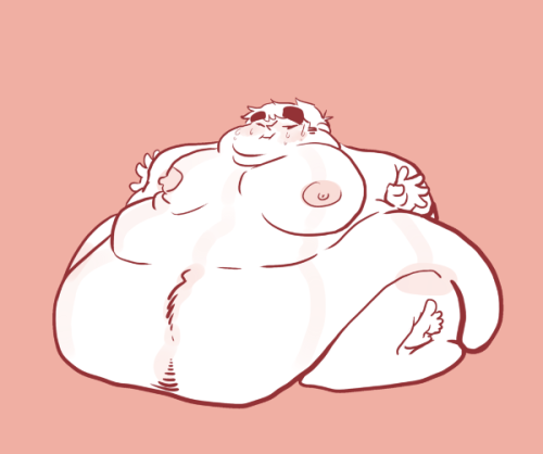 belly-billy:  Blob boy~ <3  Love this kind of stuff