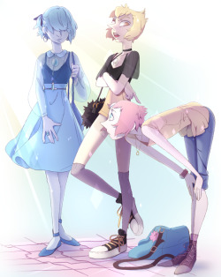 zircontulip:  I´ve wanted to draw the new Pearls since the last